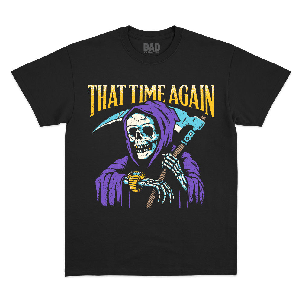 That Time Again Black Tee