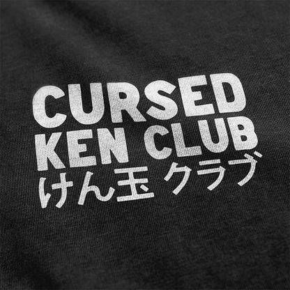 Cursed Ken Club Logo Black Tee