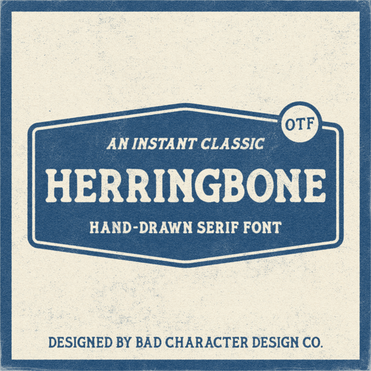 Herringbone Font