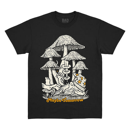 Maybe Tomorrow Black Tee