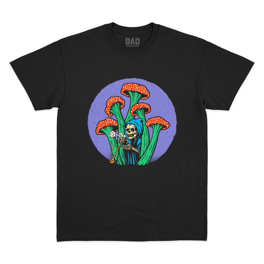 Mushroom Reaper Black Tee