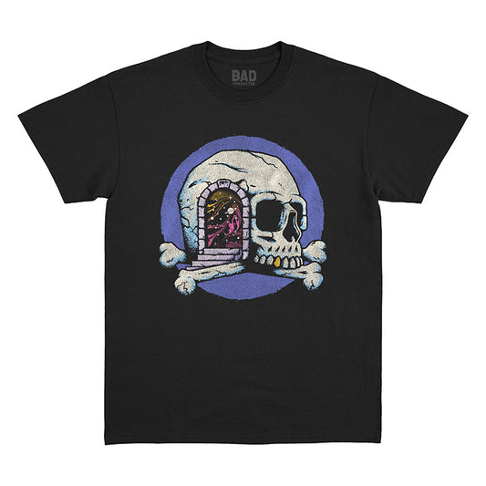 Open Your Mind Black Tee