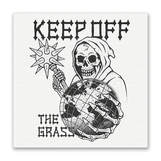 Keep Off The Grass Print