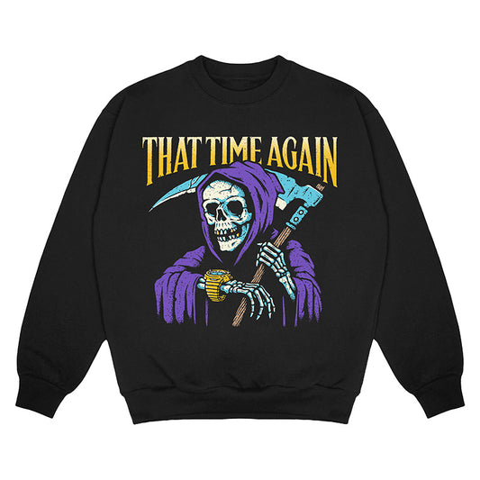 That Time Again Black Crewneck