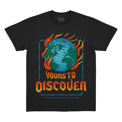 Yours To Discover Black Tee
